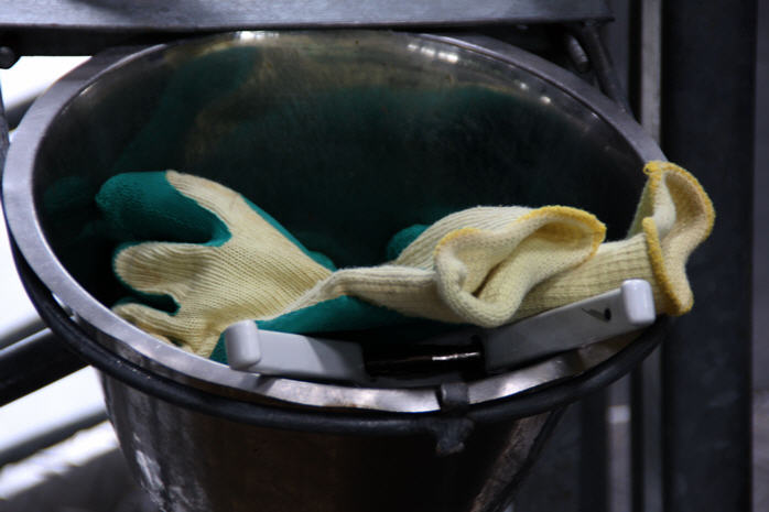 Het gereedschap voor het geiten knippen.